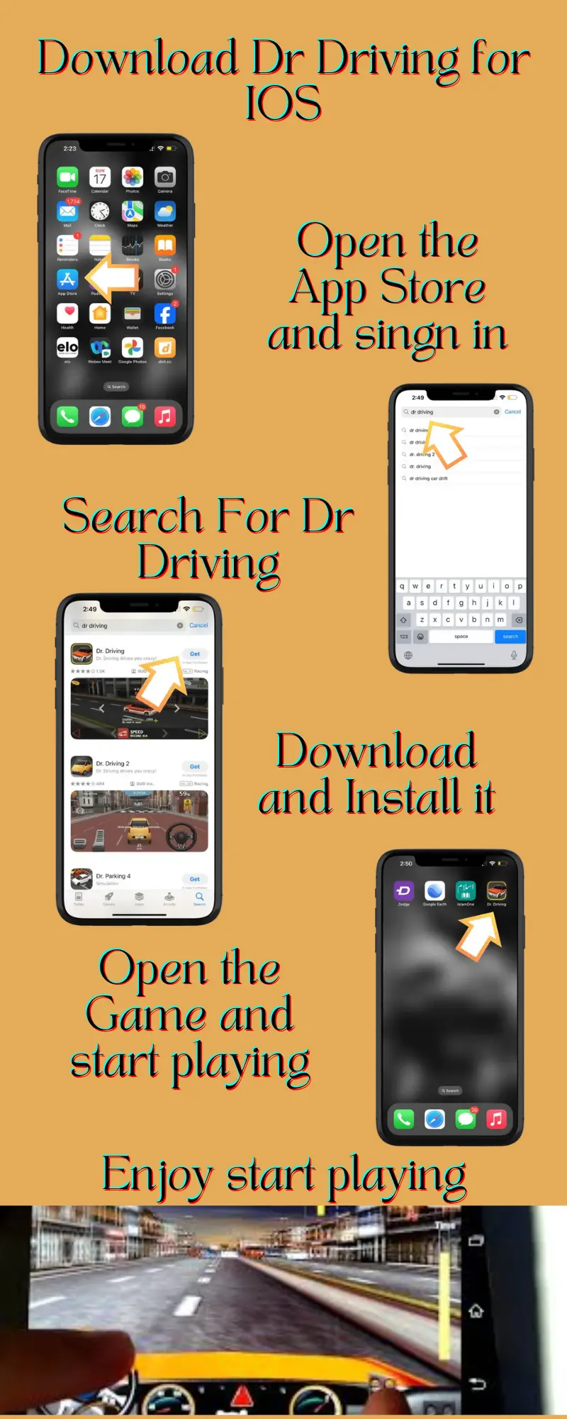 Dr. Driving for iOS/iPhone guidlines